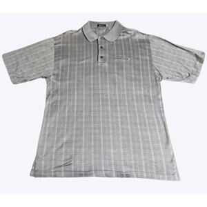 Monterey Club Tour 18 Men's Large Blue and Gold Polo Golf Shirt